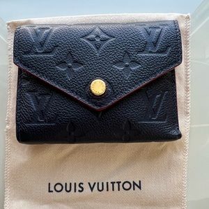 Louis Vuitton Victorine Wallet Empreinte Leather